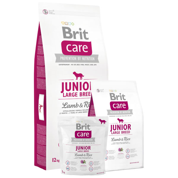 Brit Care Junior Large Breed Lamb & Rice