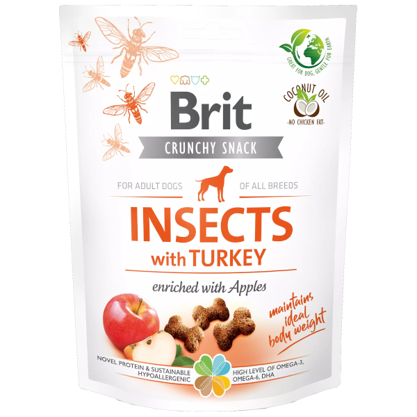 Brit Care Crunchy Cracker Insect & Turkey