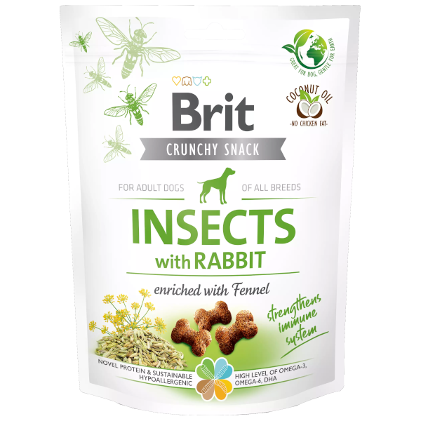 Brit Care Crunchy Cracker Insect & Rabbit